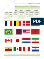 Flags of The World Cup