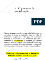 Aula Os Processos de Socialização