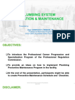 LECTURE PLUMBING-SYSTEM-OPERATION-and-MAINTENANCE