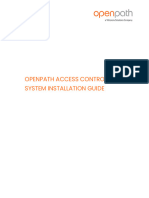 Openpath Install Guide