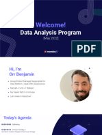 Data Analyst - Opening Presentation