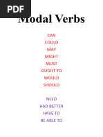 Modal Verbs