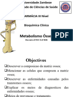 AULA 13 Metabolismo Osseo