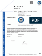 Certificat de Conformitate JA Solar