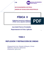 T 5 - Reflexion y Refracción