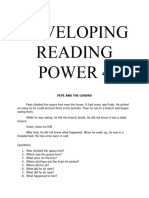 Developing Reading Power 4