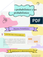 Muestreo Probabilistico y No Probabilistico