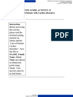 SG002 Care of Patients With Cardiac Disorders