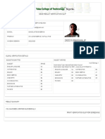 YABATECH Verification Slip