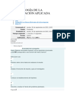 Quiz 3 Metodología de La Investigación Aplicada