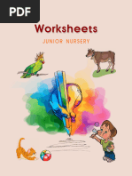 LKG Worksheet Book