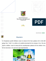 Semana 1 - Definición e Importancia de La Bioquímica en El Ambiente