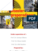 Disaster Preparedness After Modifiction