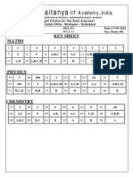 17-09-2023 - Jr.C-120 - Jee-Adv (2022-P1) - WTA-13 - Key & Sol's