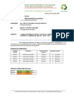 XXX Informe N°05 Remito Informe Del Mes de Julio