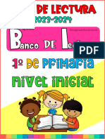 Lecturas para El Plan Lector 2023 2024 Primero de Primaria Nivel Inicial