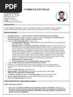 CV - Himansu Sekhar Kar-March-2022