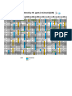 Calendrier Alternance BTS ELTK Et MV 2022-2023