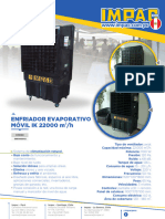 Ficha Tecnica 086000002 Enfriador Evaporativo IK 22000