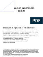 Aplicación General Del Código