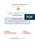 Rapport de Stage de Terrain