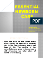 Essential Newborn Care