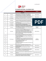 FOR CIRCULATION - Notional Calendar As of 26 July 2023