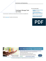 Design and Analysis of Hydrogen Storage Tank