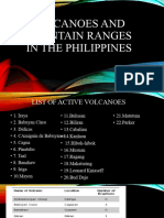 Volcanoes and Mountain Range PH