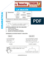 La Oracion para Tercero de Primaria 1