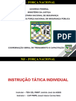 Governo Federal Ministério Da Justiça Secretaria Nacional de Segurança Departamento Da Força Nacional de Segurança Pública