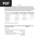 What Is The Consolidated Net Income Before Allocation To The Controlling and Noncontrolling Interests?