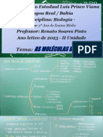 As Moléculas Da Vida - 2º Ano 2023. Material para Estudantes