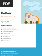 Belton Comprehensive Plan - Joint Workshop #1 - August 31, 2023