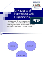 Linkages and Networking With Organization