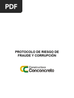 Protocolo de Riesgo de Fraude Ycorrupción