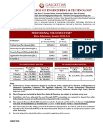 GCET Fees Structure 2023 24