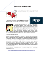 Rotator Cuff Arthropathy