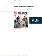 M Finance 3rd Edition Cornett Solutions Manual