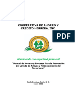 Manual de Prevencion de Lavado de Activos, Coop-Herrera 2021