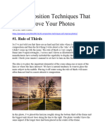 20 Composition Techniques That Will Improve Your Photos