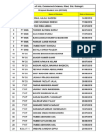 ALL Yearwise Student List