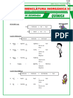 Funcion Sal para Tercero de Secundaria