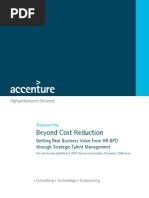 182accenture HR BPO Beyond Cost Reduction POV