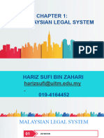 01 Malaysia Legal System