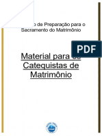 Material para Os Catequistas de Matrimonio