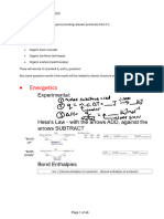 A2 Chemistry Assessment 1 List - REVISION RESOURCE