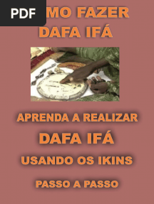 Como Fazer Dafa Ifa - PDF Pronto