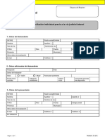 Comunidad de Madrid: Papeleta de Conciliación Individual Previa A La Vía Judicial Laboral