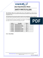 TDS VWR Safety Pipette Fillers